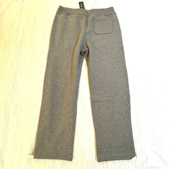 Polo Ralph Lauren Classic Full-Zip Fleece Sweatsuit Ash Grey Heather Black Pony - Picture 10 of 16